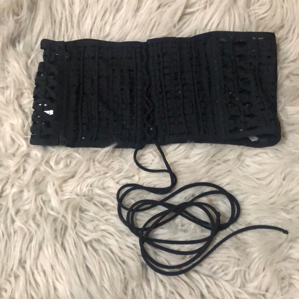 LA PERLA waist belt lingerie corset belt size 8